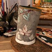 Air dry clay.It’s also cooked 2h in the oven 130c* .It’s modeled as freely as possible without any straight lines or something.I like it a little different:)).It’s been done with enjoyment and love:). Ceramics project by Daniela Budica - 04.30.2020