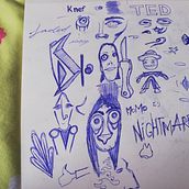 Algunos de mis bocetos (parte 1). Fine Arts, Sketching, Comic, Drawing, Pencil Drawing, and Character Design project by Elena Carballo - 03.13.2020