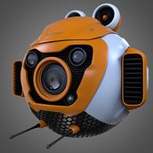 Drone Textured with Substance painter. Un progetto di 3D, Progettazione 3D e Modellazione 3D di Anderson Silva - 23.04.2020