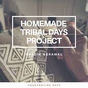 "My Homemade tribal days Project" in Transforming your creative ideas into personal projects course. Digital Drawing project by Hardik Agrawal - 04.30.2020