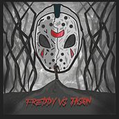 Freddy vs Jason . Traditional illustration project by Luis Fernamdo Raymondi Barboza - 04.30.2020