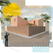 Meu projeto do curso: Representação gráfica de projetos arquitetônicos. Architecture, Collage, and Photo Retouching project by Matheus de Almeida Paiva - 04.30.2020