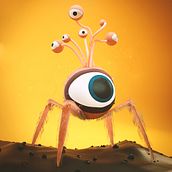 Mi Proyecto del curso: Creación de personajes con ZBrush y Cinema4D. Un progetto di 3D e Character design 3D di Daniel Erenesto Méndez - 09.11.2019