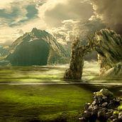 Mi Proyecto del curso: Matte Painting: creando mundos fotorrealistas. Graphic Design project by jaimesql - 05.01.2020