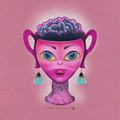 cerebra/ Aroa con pepa. Digital Drawing project by Mabel Ferrero - 05.05.2020