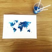 Maps. Un progetto di Pittura ad acquerello di viktoria_fra - 12.03.2020