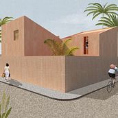 Mi Proyecto del curso: Representación gráfica de proyectos arquitectónicos . Arhitectură de Mafer G. Albarrán - 05.02.2020