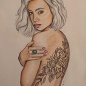 Mi Proyecto del curso: Ilustración con pastel y lápices de colores. Traditional illustration project by María Macarena Basilotta - 05.02.2020