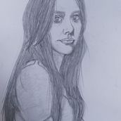 Mi Proyecto del curso: Retrato realista con lápiz de grafito. Un projet de Dessin au cra , et on de camila_torresguerra94 - 02.05.2020