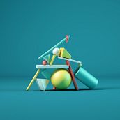 Totem 3D . % Juan Jiménez Carrión tarafından hazırlanan 3D projesi - 05.02.2020