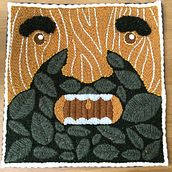 Mi Proyecto del curso: Bordado XL con aguja mágica. Embroider project by Nina Roze - 05.03.2020