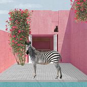 My project in Architectural Visualization Using Digital Collage course. Architectural Illustration project by Paola PB - 05.02.2020