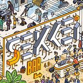 L'esprit de Sekkei. Un projet de Illustration traditionnelle de Romain Blais - 01.01.2019