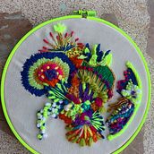 Mi Proyecto del curso: Bordado y personalización de accesorios . Embroider project by lorenafernandezgarcia83 - 05.02.2020
