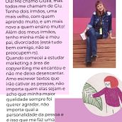 My project in Copywriting: Define the Tone of Your Personal Brand course. Un projet de Cop , et writing de Giulia Tancredi - 02.05.2020