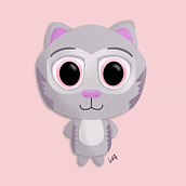 Smitty por Andy. Digital Illustration project by Andrea Riego Niella - 05.02.2020