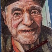 Mi Proyecto :Retrato realista con lápices de colores Jessica. Realistic Drawing project by Jessica Artista Plastica - 05.03.2020