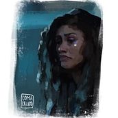 Fan arts. Drawing, Portrait Drawing, Digital Drawing, Traditional illustration, and Digital Illustration project by Rocío Bautista del pino - 05.03.2020