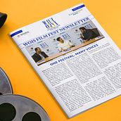 Newsletter - WOIS Film Fest 2018. Events, Film, Filmmaking, Graphic Design, and Printing project by Muhammed Thasrif - 04.20.2018
