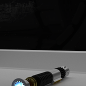 Obiwan's Light Saber. 3D Modeling project by Ria Agarwal - 05.03.2020