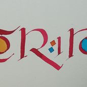 Mi Proyecto del curso: Caligrafía uncial para principiantes. Calligraph project by 13ale_agati - 05.03.2020