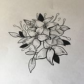 Mi Proyecto del curso: Tatuaje para principiantes. Drawing, and Tattoo Design project by Clara Jiménez Arenas - 07.04.2020