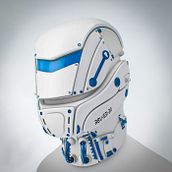 HELMET. 3D, and Concept Art project by Rafa Cabrera Jiménez - 05.03.2020