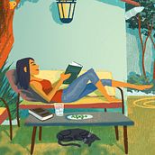 Relax. Traditional illustration, Digital Illustration, and Digital Painting project by Mr. Ramone - 05.03.2020