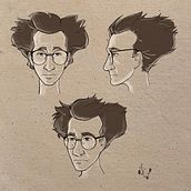 Bocetos de diseño de personaje comic. Un proyecto de Cómic, Dibujo digital, Diseño de personajes, Ilustración tradicional e Ilustración digital de Óscar Rodríguez - 03.05.2020