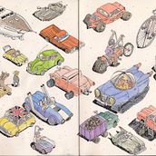 Shameless theft of one of M. Adolfsson's ideas as a final project. Traditional illustration project by cebosson - 05.18.2020