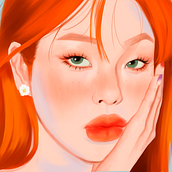 Yoo´s Beauty Ein Projekt aus dem Bereich Digitale Illustration von Susana Vargas Jiménez - 23.09.2019
