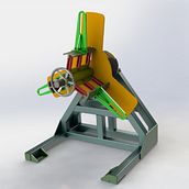 Desenrollador de lámina para Máquina de Perfiles abiertos y cerrados. Een project van Industrieel ontwerp van Luis Alberto Arias E. - 09.11.2015