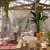 Galeria Comercial Santos Lugares. Architecture & Interior Architecture project by Bra Muñoz - 05.04.2020