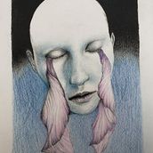 Meu projeto do curso: Retrato criativo em chiaroscuro com lápis. Un projet de  de leecampos - 04.05.2020