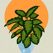 Comigo ninguém pode Ein Projekt aus dem Bereich Botanische Illustration und Digitale Illustration von Ellen Moura - 01.05.2020