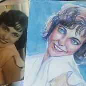 Proyecto. Abuela de ojos claros. Projekt z dziedziny  R, sunek art, st i czn użytkownika ayesa_cruickshank - 04.05.2020