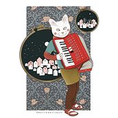 La Bohême. Traditional illustration, Digital Illustration, and Children's Illustration project by Marina Wild - 05.04.2020