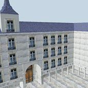 vRay 3ds MAX Plaza . Un proyecto de 3D, Animación 3D, Arquitectura digital, Arquitectura interior, Decoración de interiores, Desarrollo de videojuegos, Dirección de arte, Diseño, Diseño 3D, Diseño de videojuegos, Modelado 3D y Videojuegos de David Gómez Fatela - 04.05.2020