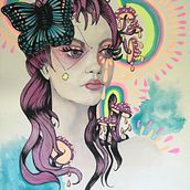 From Watercolor Illustration Class. Watercolor Painting project by Tori Carpenter - 05.04.2020