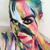 Abstract painting. Un proyecto de  de Mélanie Chrétien - 05.05.2020