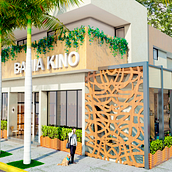 Restaurante Bar Bahía Kino. Architecture, Interior Architecture, Decoration & Interior Design project by Clara Estefanía López Salazar - 12.01.2018