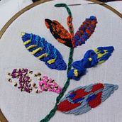 Mi Proyecto del curso: Bordado creativo: revolución a puntadas. Creativit, Embroider, and Textile Design project by carmenglomi - 05.05.2020