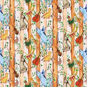 Los músicos de Bremen: Diseño de patrones ilustrados. Traditional illustration, and Pattern Design project by Jade Bello - 05.06.2020