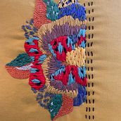 My project in Creative Embroidery: The Stitch Revolution course. Embroider project by Sharon Goren - 06.19.2020