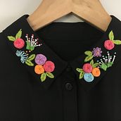 Mi Proyecto del curso: Técnicas básicas de bordado: puntadas, composiciones y gamas cromáticas. Embroider project by Lucia Fariña - 05.05.2020