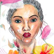 Hello May 2020 . Watercolor Painting project by Celerina Judisari - 05.05.2020