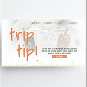 Trip Tip. Web Design project by Julia Santamaria - 05.05.2020