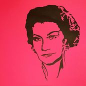 Coco Chanel. Un proyecto de Papercraft de INKTERAKTIV Caro Clarke - 16.10.2016