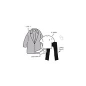 minimalist outfit. Ilustração digital e Ilustração vetorial projeto de Daniela Saavedra - 05.05.2020