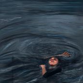 Ella y el mar . Digital Drawing project by Oli - 05.06.2020
